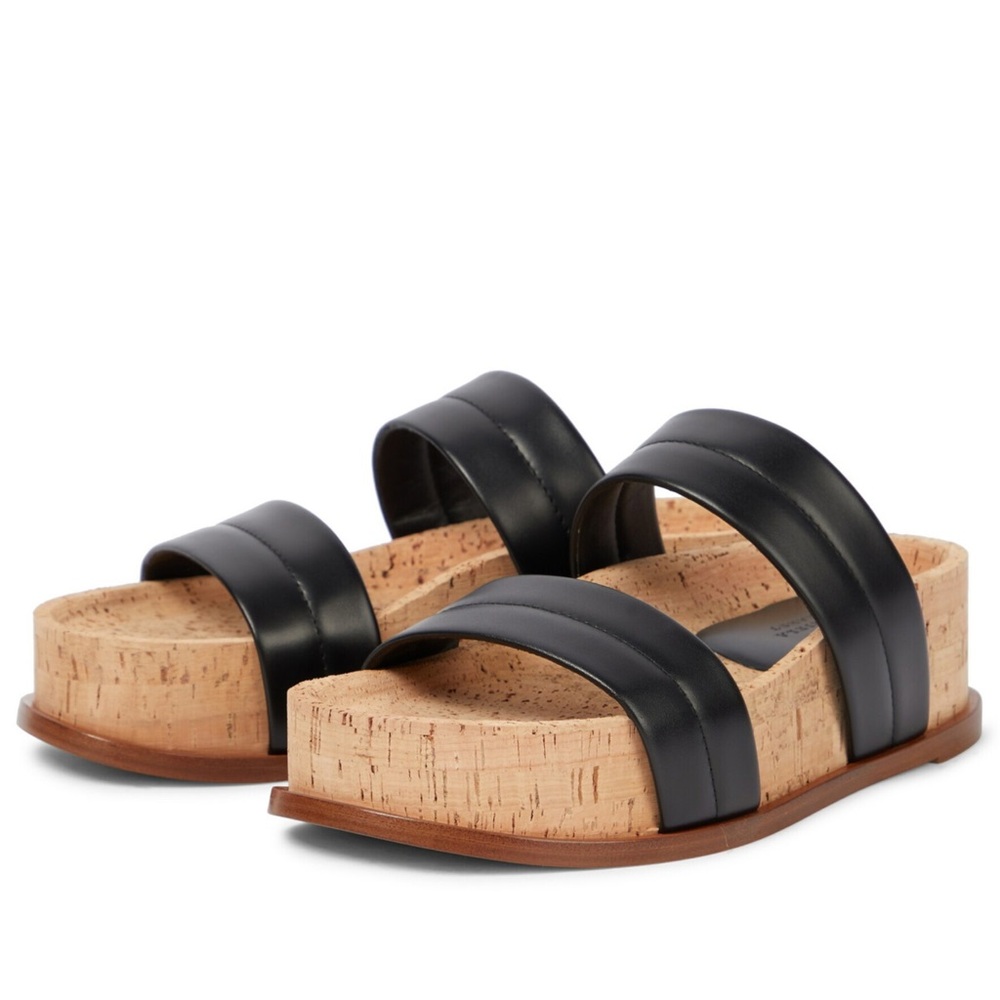 Gabriela Hearst - Striker leather platform sandals - Picture 5 of 9